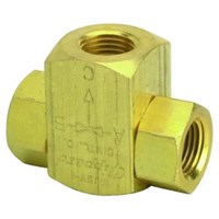Clippard MJSV-1 Poppet Type Shuttle Valve, 1/8” NPT | Airline