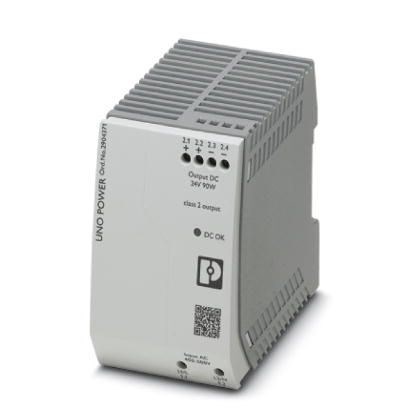 Phoenix Contact 2904371, UNO-PS/2AC/24DC/90W/C2LPS, Power