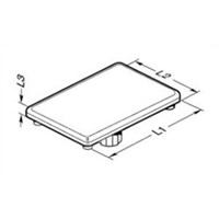 Cache Bouchon Bosch Rexroth 60x60 - Lot De 25 Pièces, Référence 3842511874