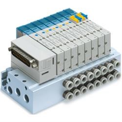 SMC SS5Y3-51F1-06D-01T Manifold | Airline Hydraulics
